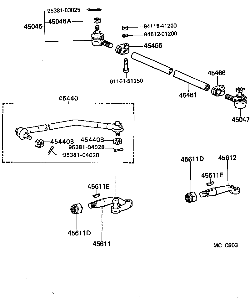 Steering Gear Link