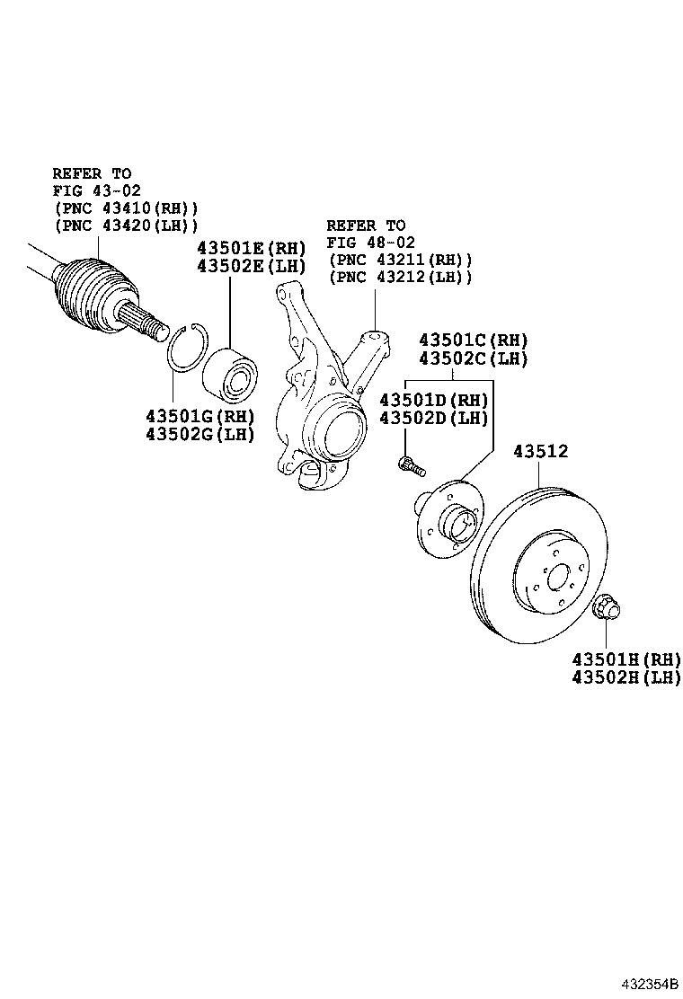 Front Axle Hub