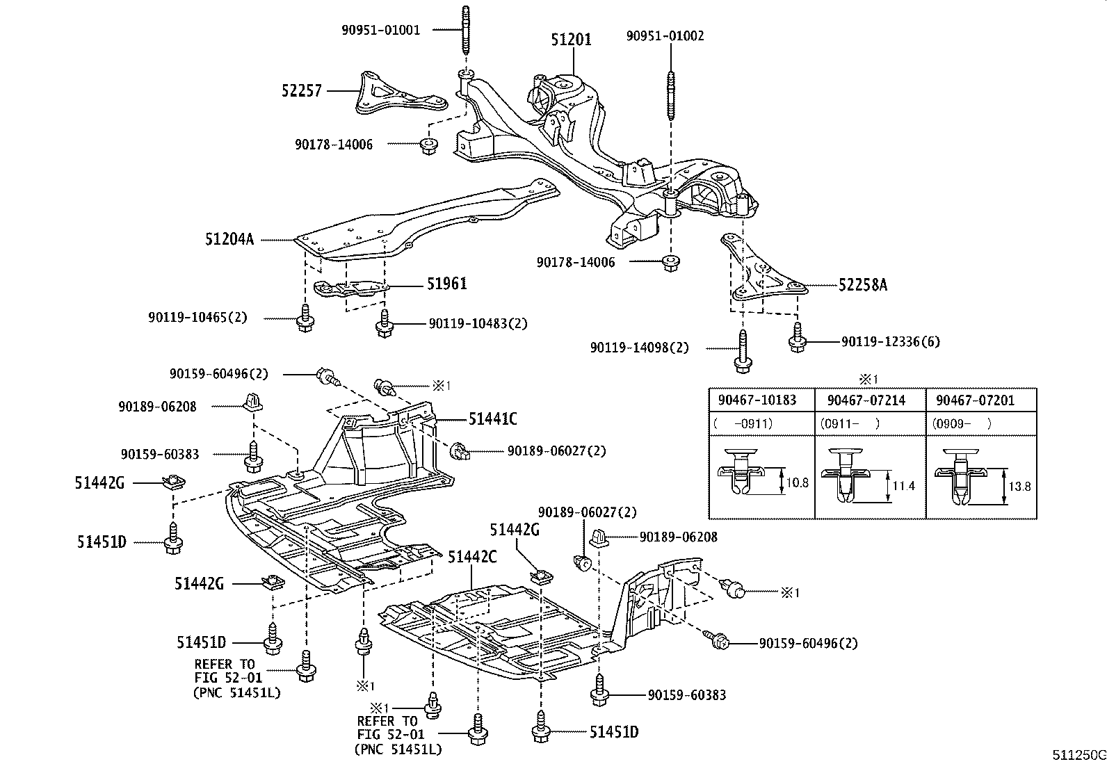 Suspension Crossmember & Under Cover
