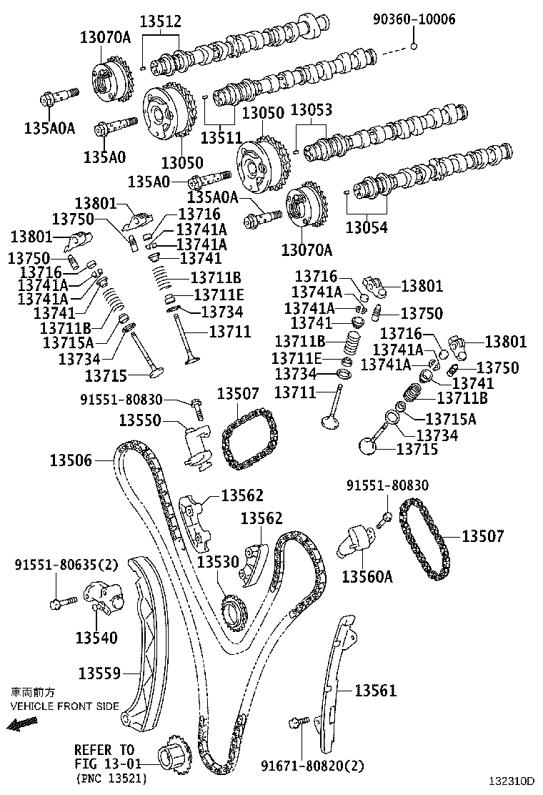 Camshaft & Valve