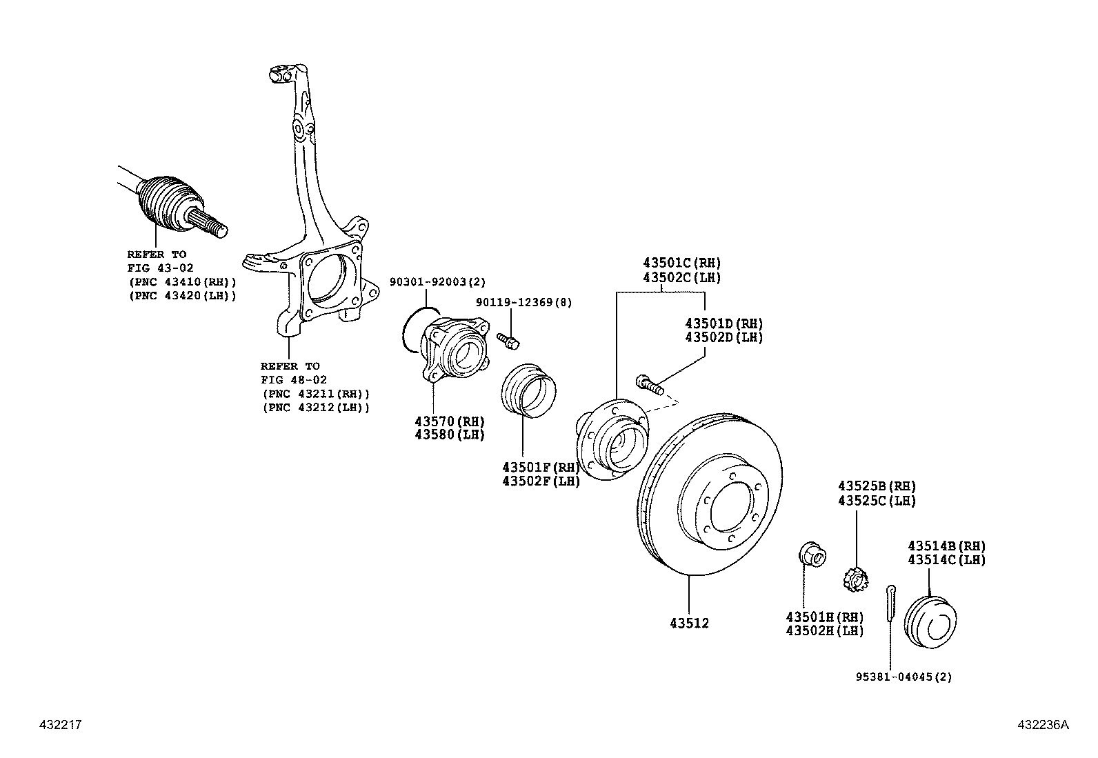 Front Axle Hub