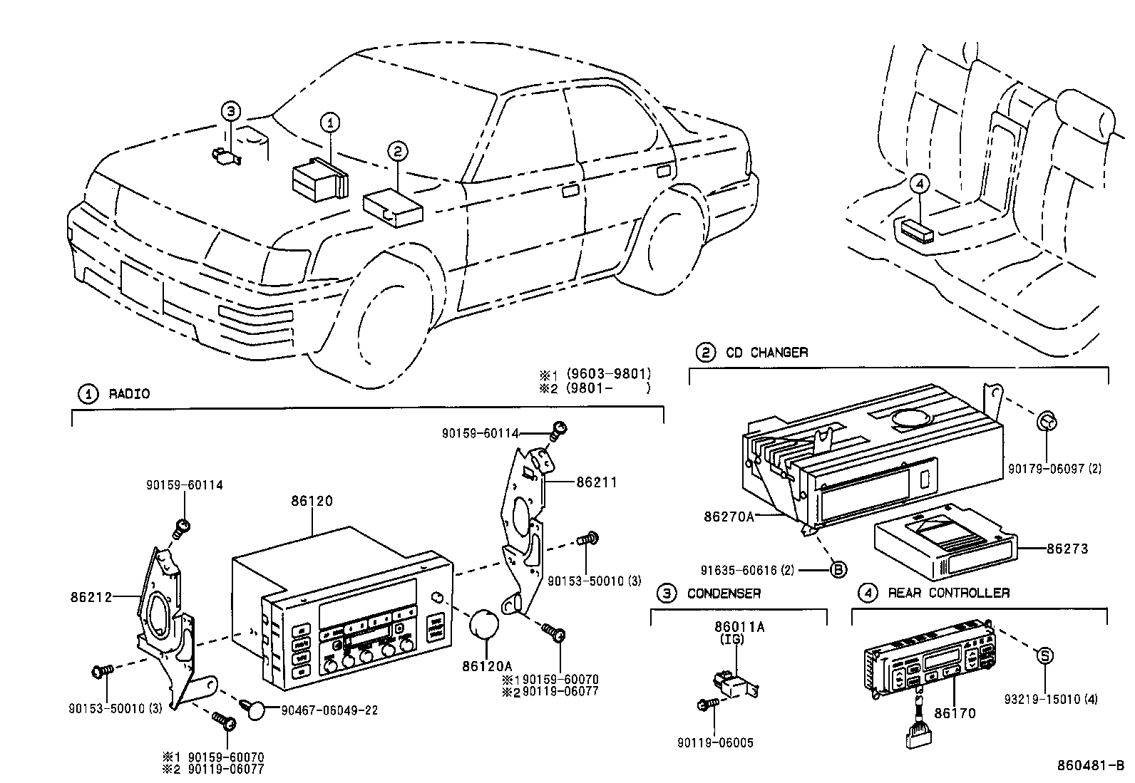 Radio Receiver & Amplifier & Condenser