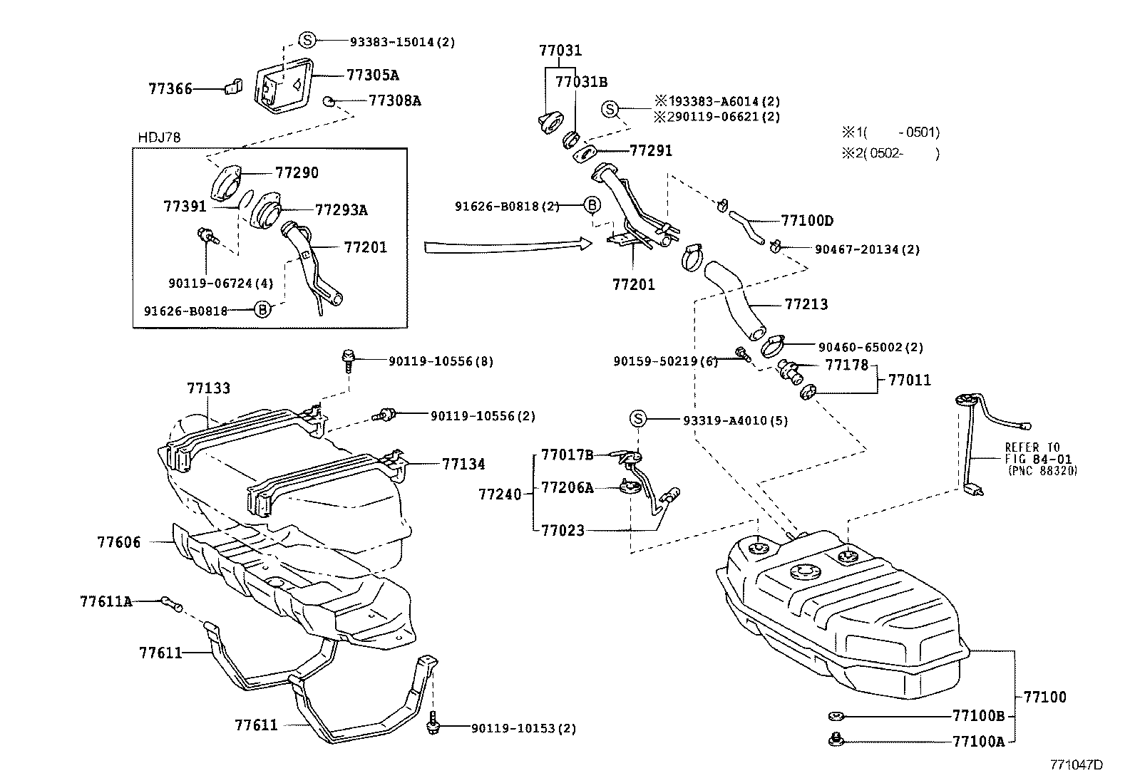 Fuel Tank & Tube