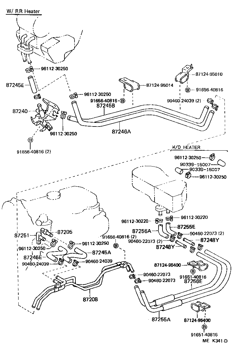 Tuberías de agua para calefacción y aire acondicionado