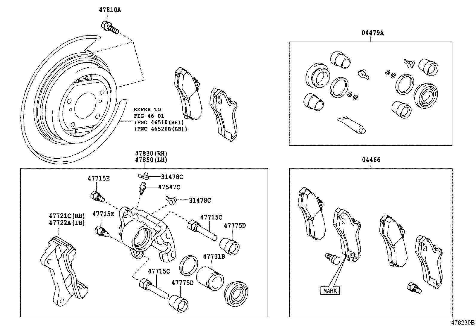 Rear Disc Brake Caliper Dust Cover