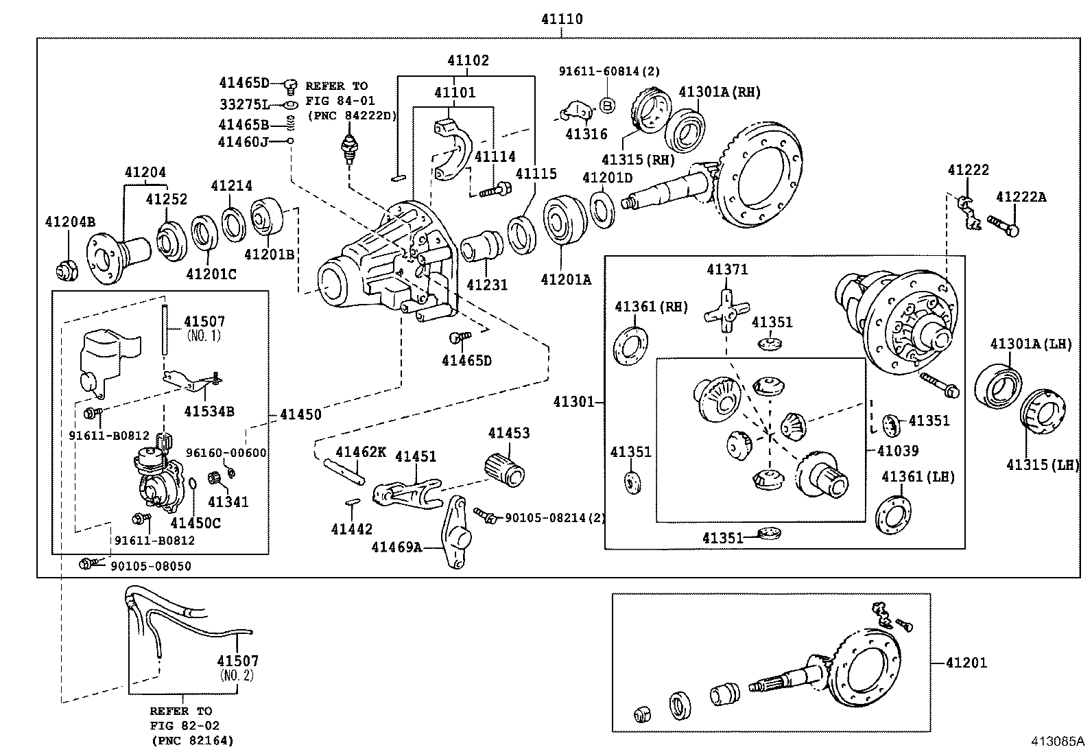 Rear Axle Housing Differential