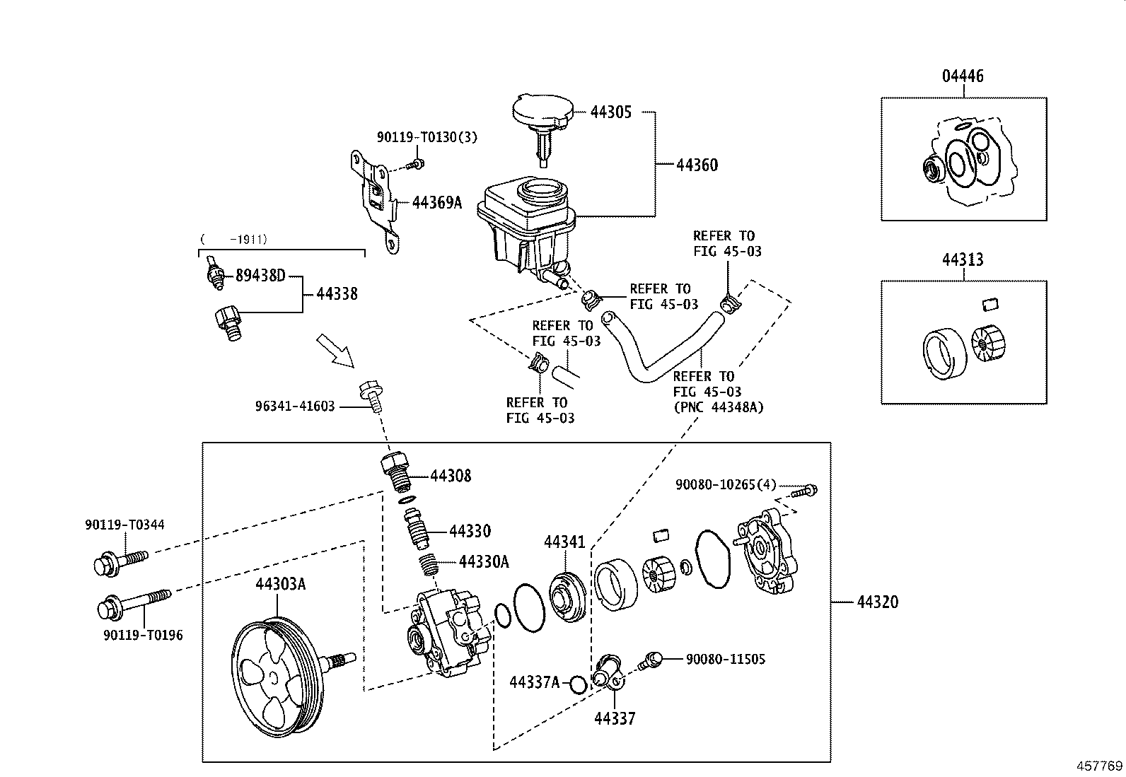 Vane Pump & Reservoir