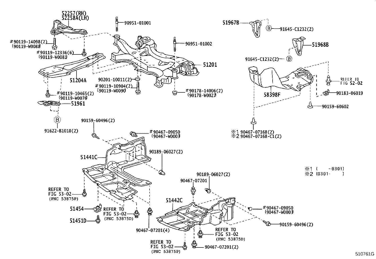 Suspension Crossmember & Under Cover