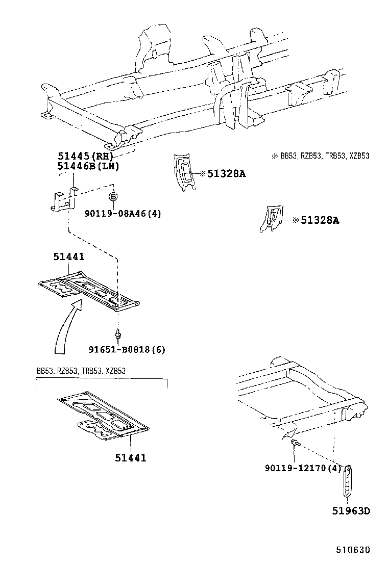 Suspension Crossmember & Under Cover