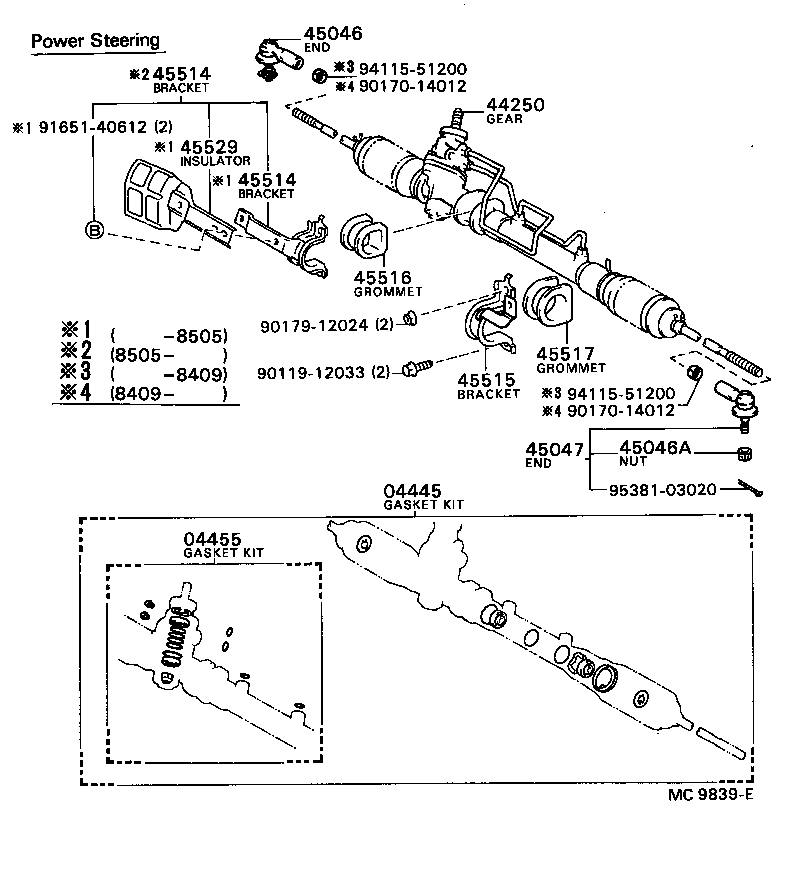 Steering Gear Link