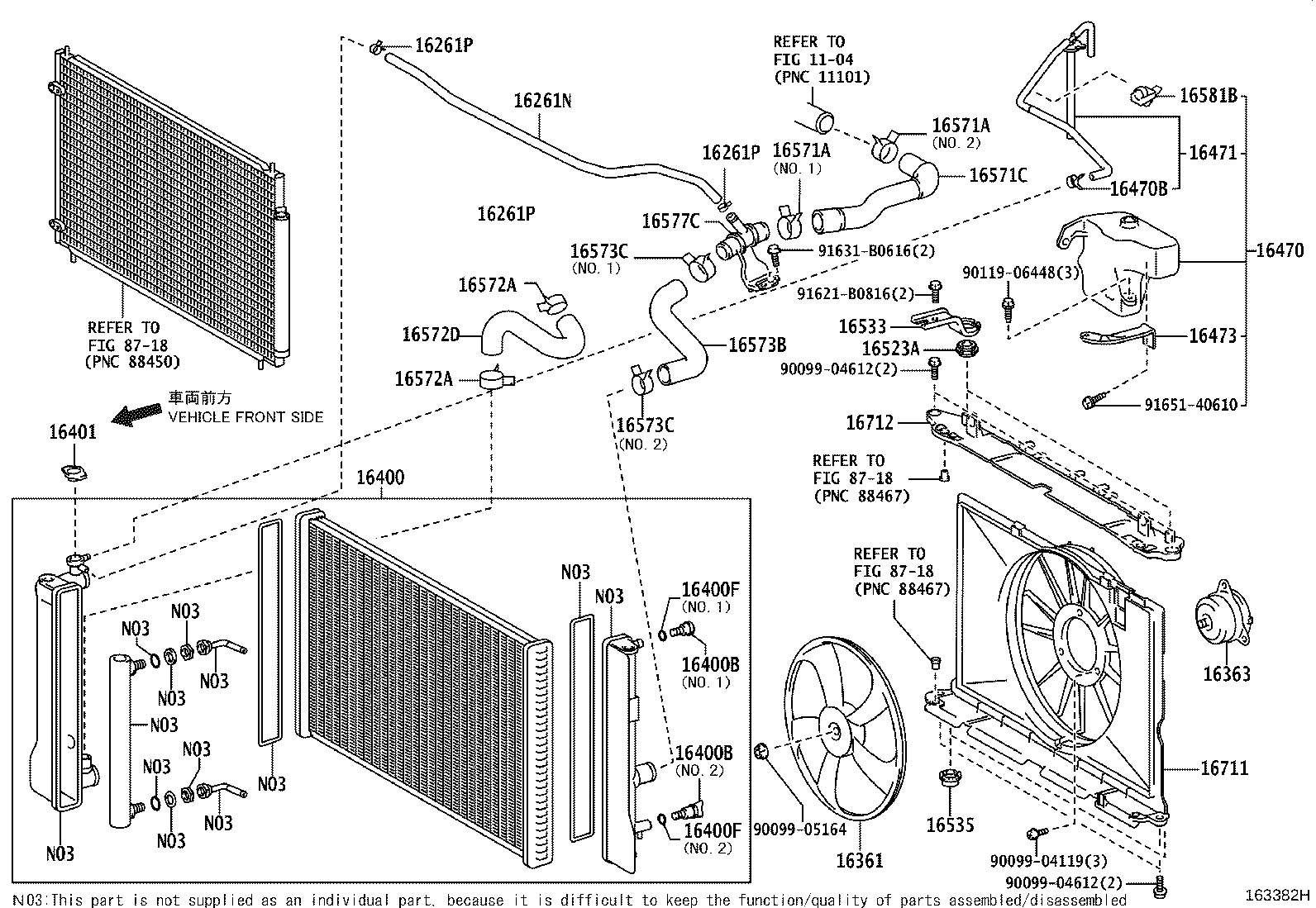 Radiator Water Outlet