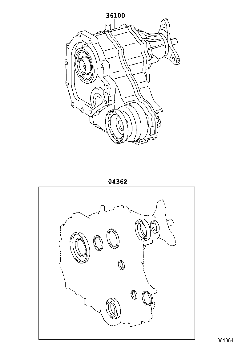 Transfer Assembly Gasket Kit