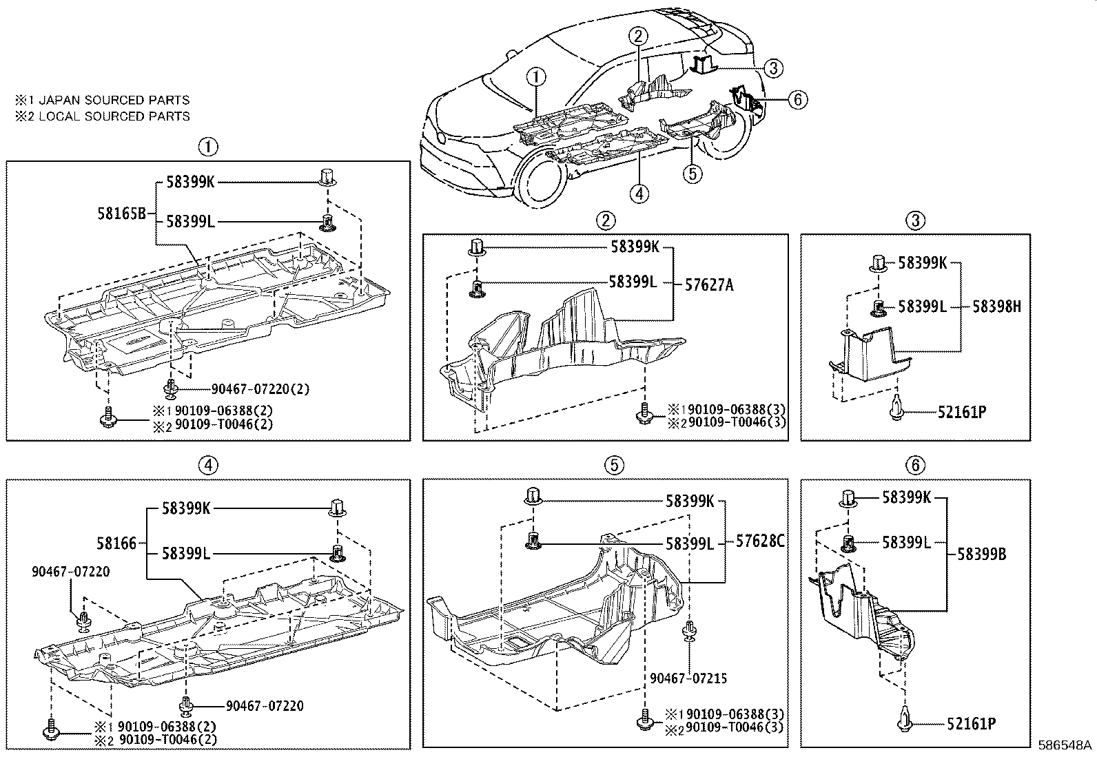 Floor Pan & Lower Back Panel