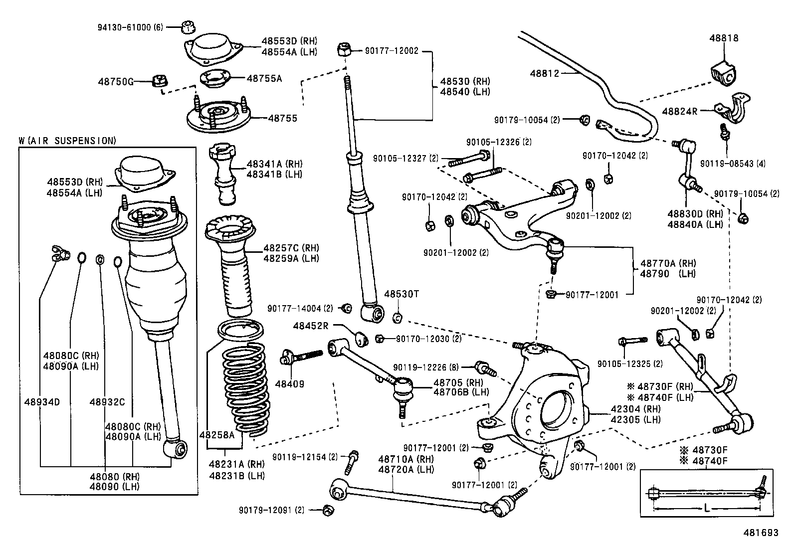 Rear Spring & Shock Absorber