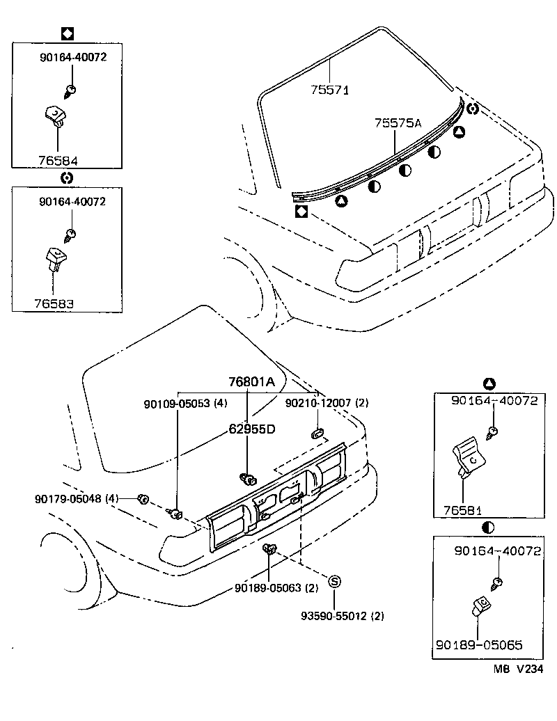 Rear Moulding