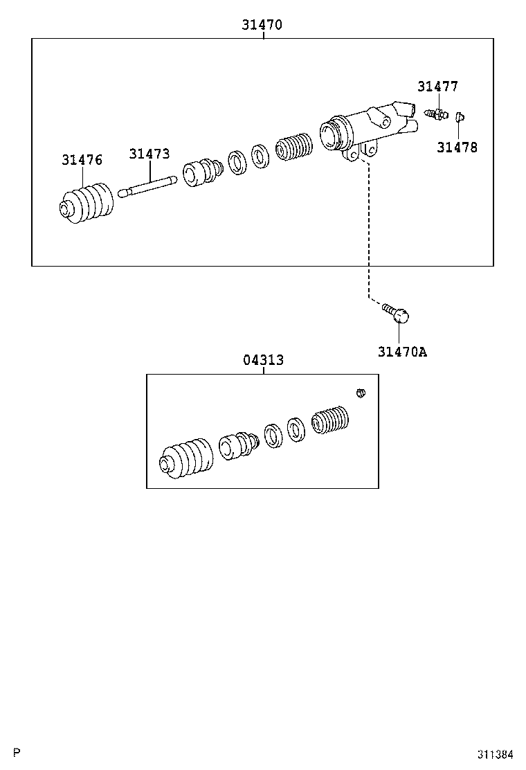Clutch Release Cylinder