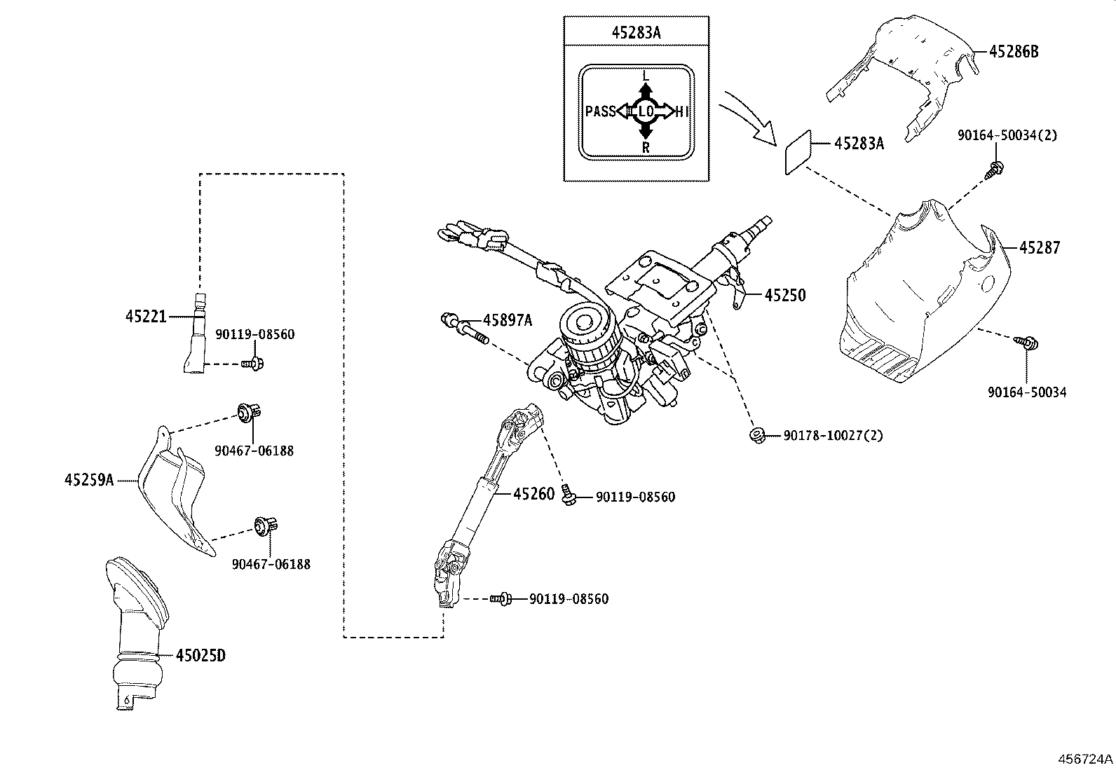 Steering Column & Shaft