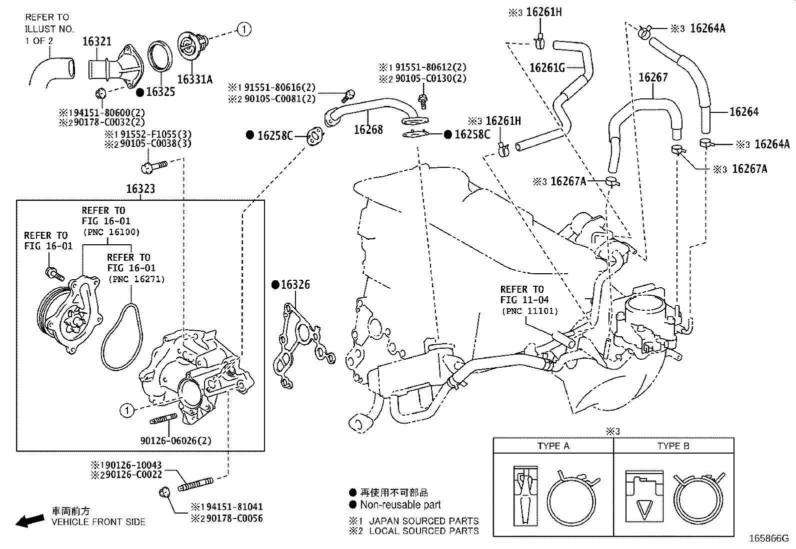 Radiator Water Outlet
