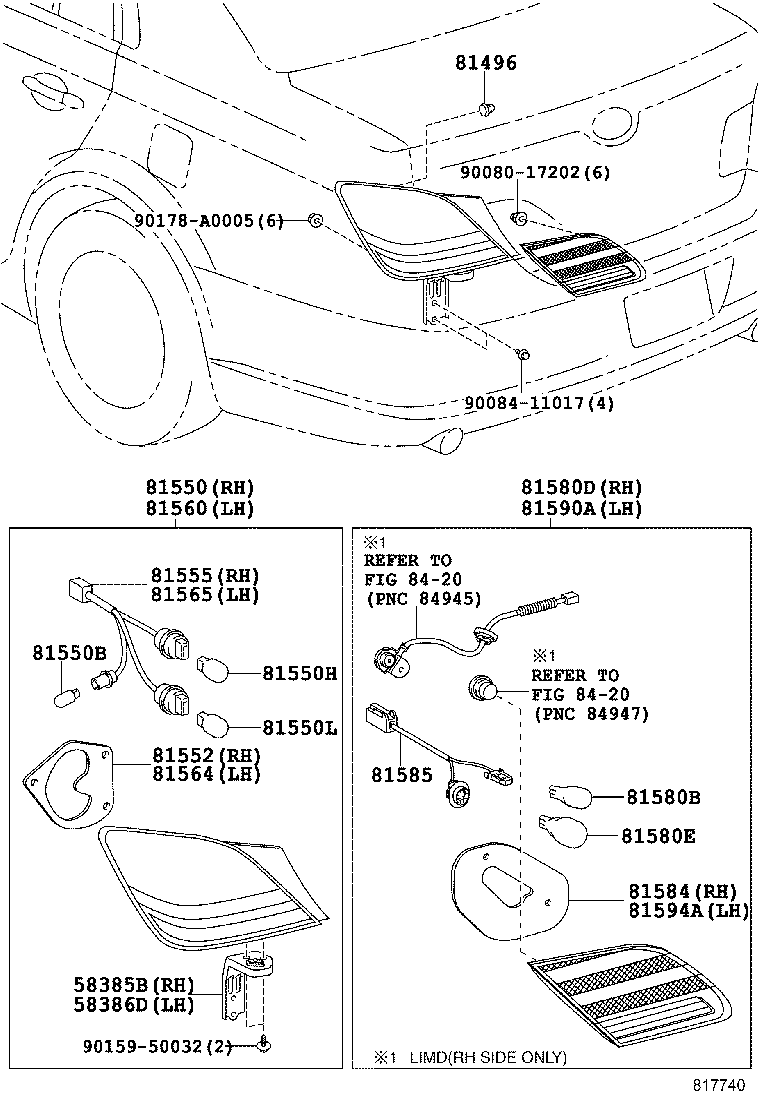 Rear Combination Lamp