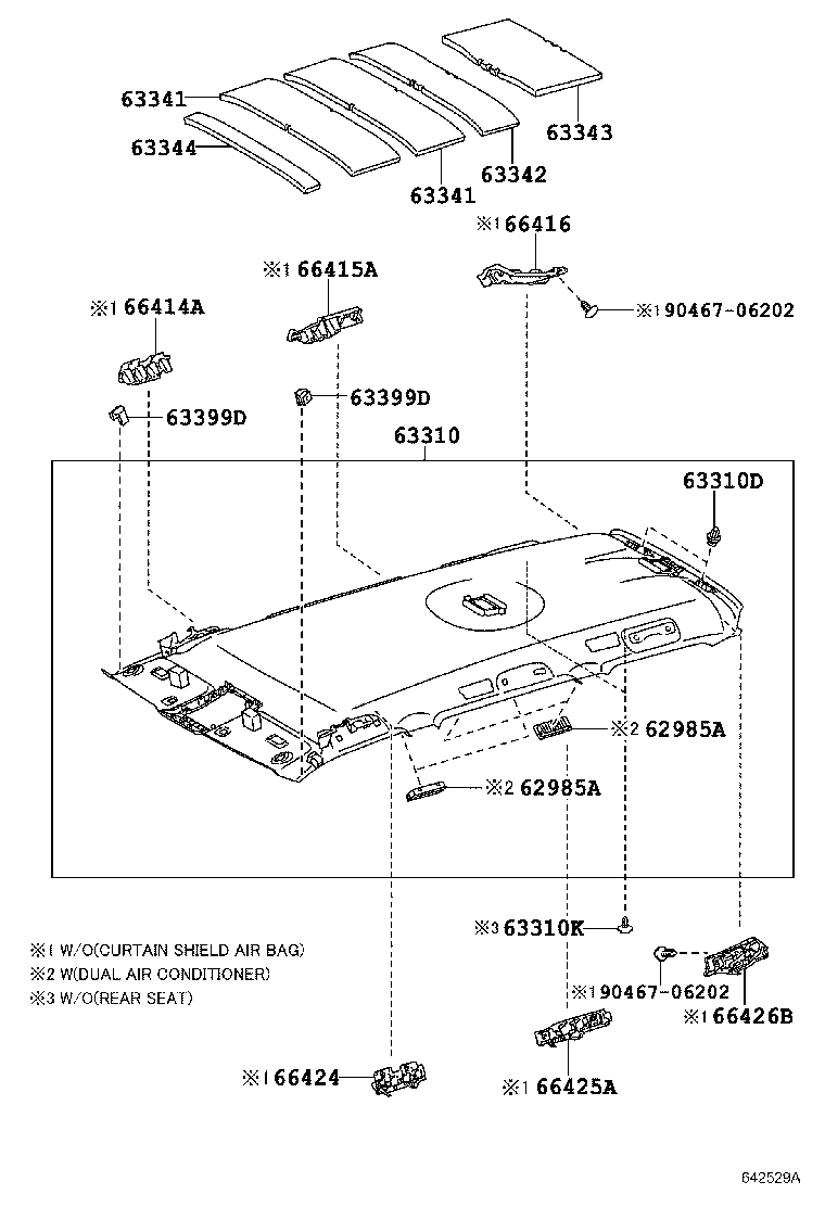 Headlining & Silencer Pad