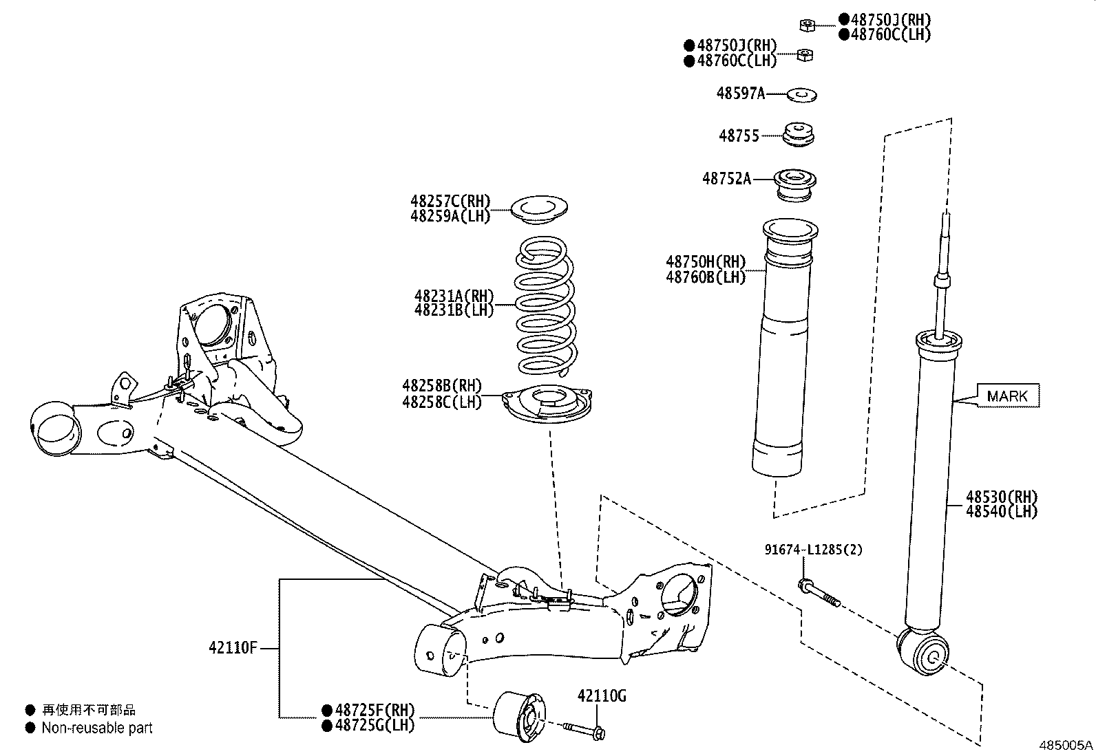 Rear Spring & Shock Absorber