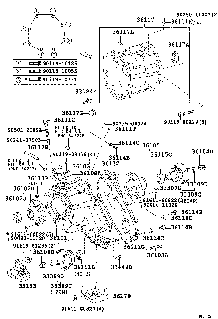 Transfer Case & Extension Housing