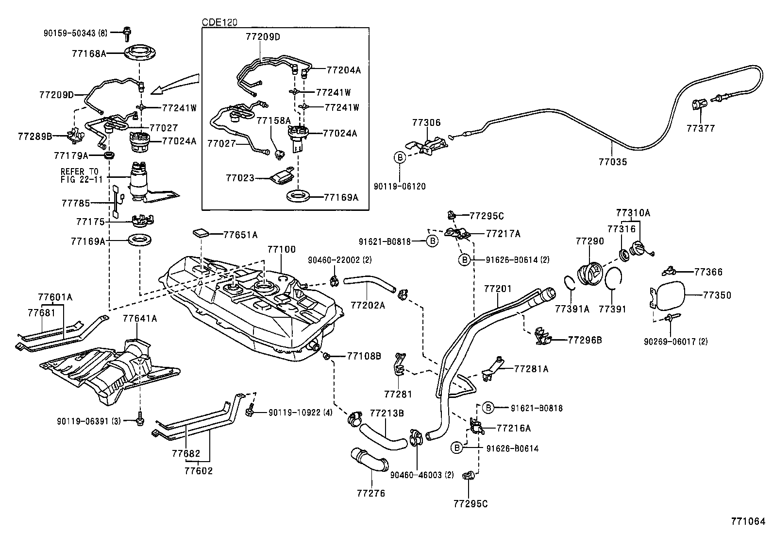 Fuel Tank & Tube