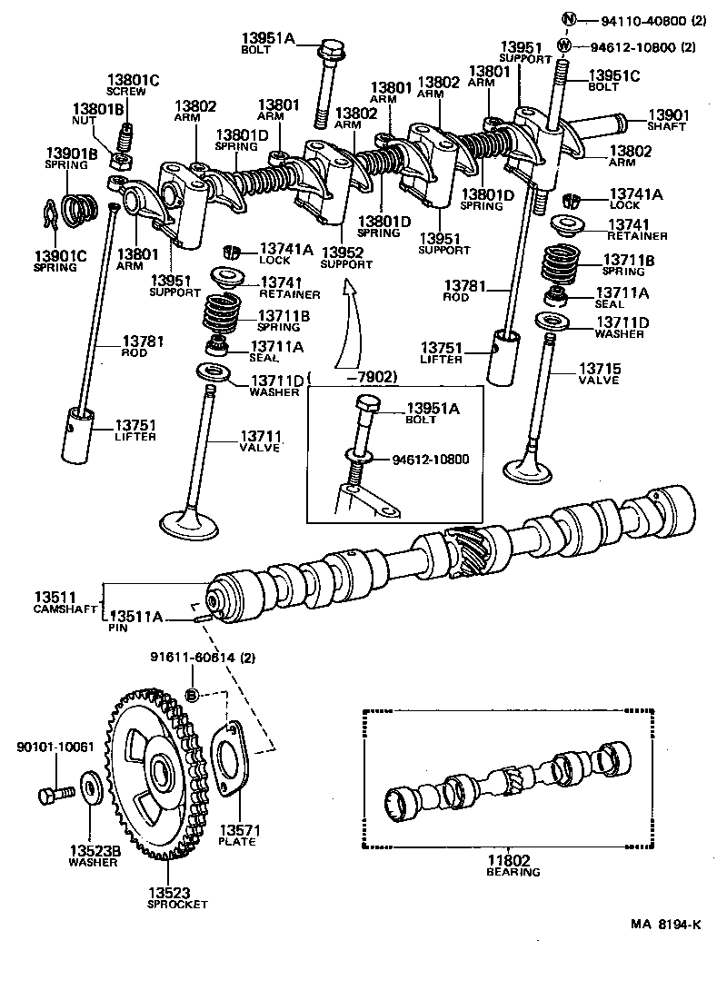 Camshaft & Valve