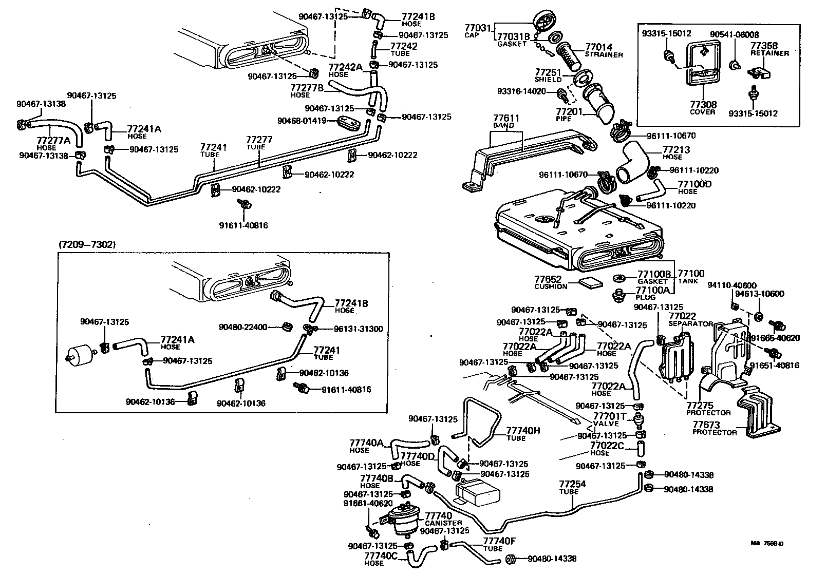 Fuel Tank & Tube