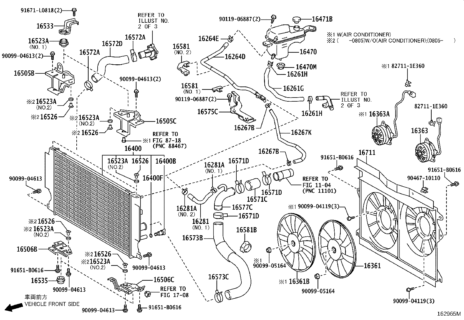 Radiator Water Outlet