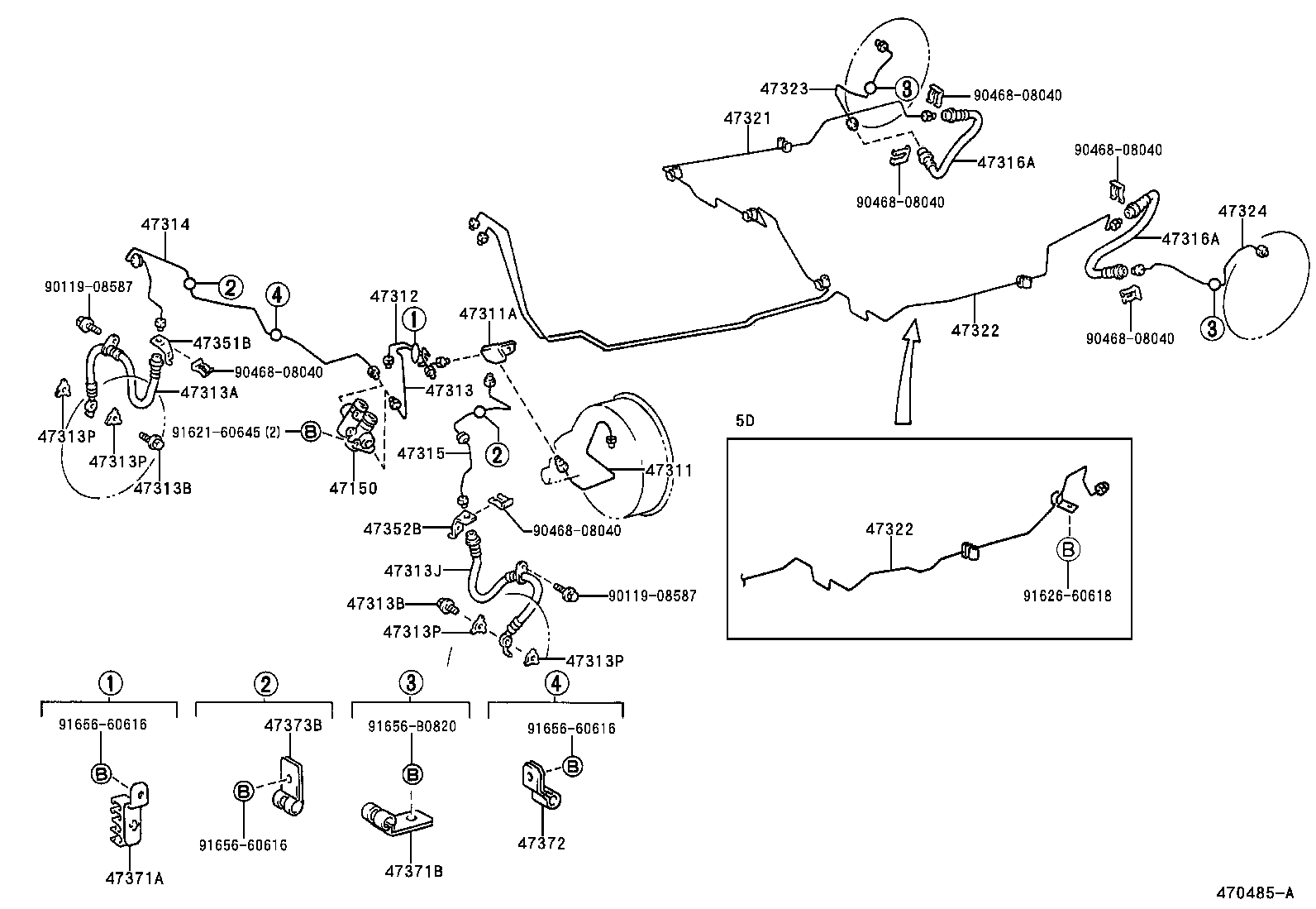 Brake Tube Clamp