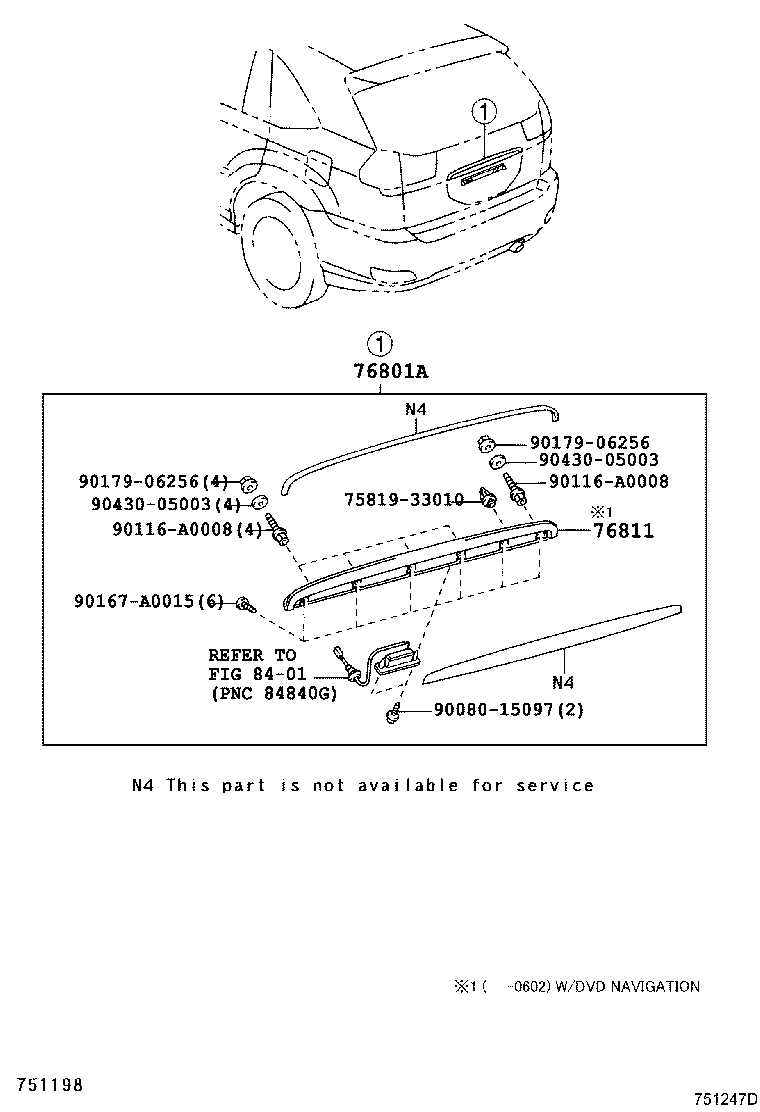 Rear Moulding