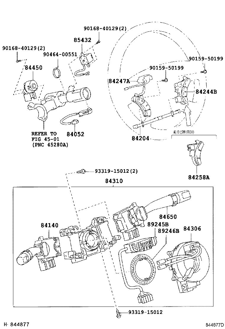 Interruptor y relé y computadora