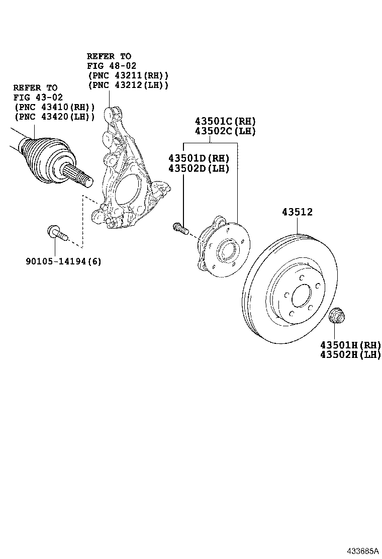 Front Axle Hub