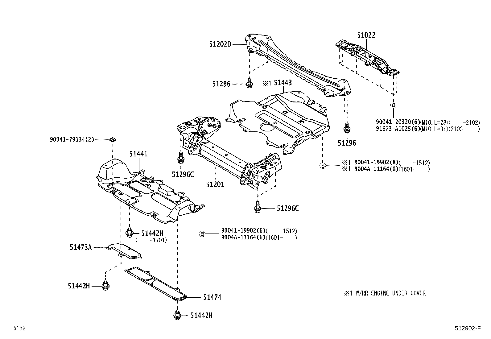 Suspension Crossmember & Under Cover