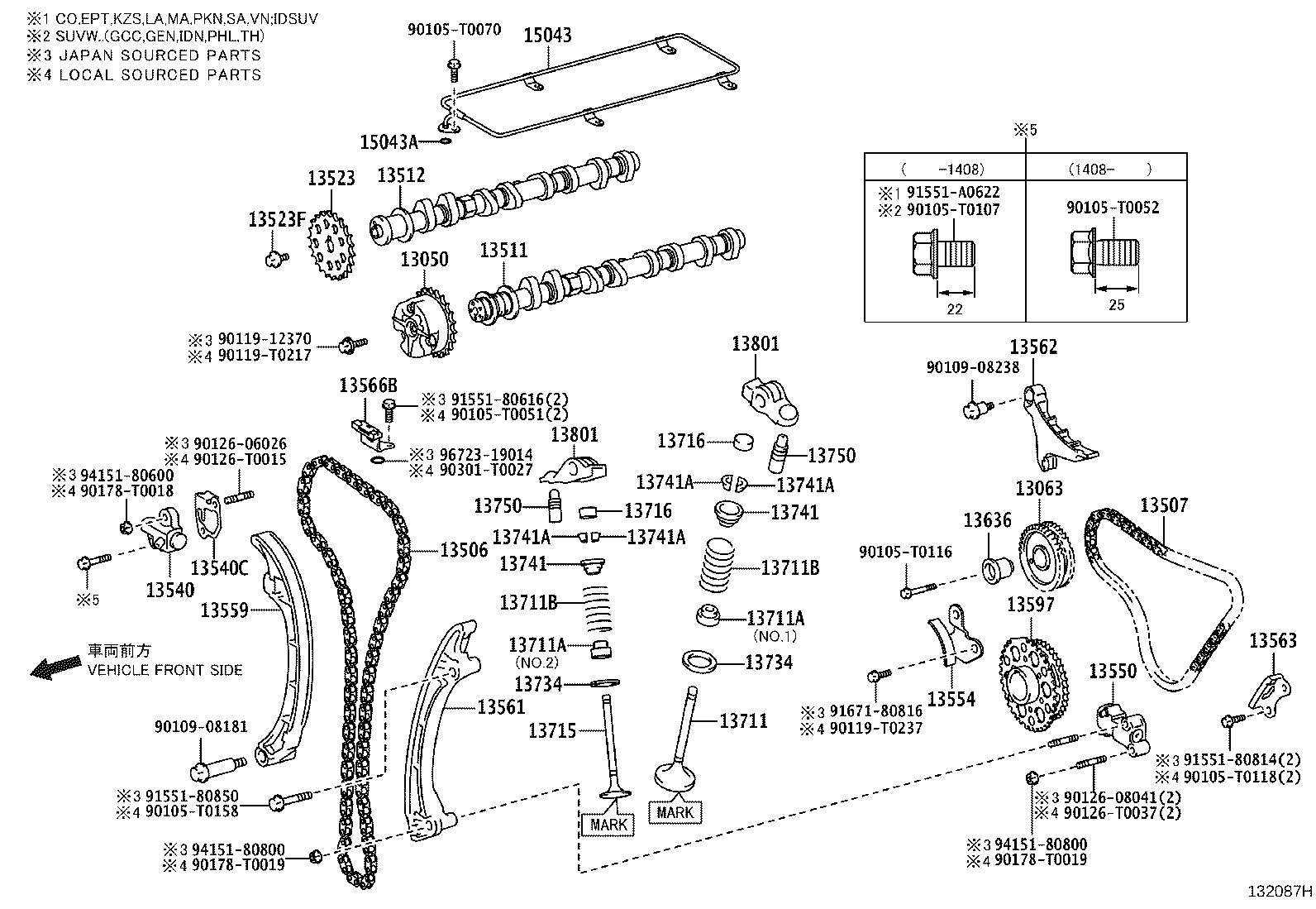 Camshaft & Valve