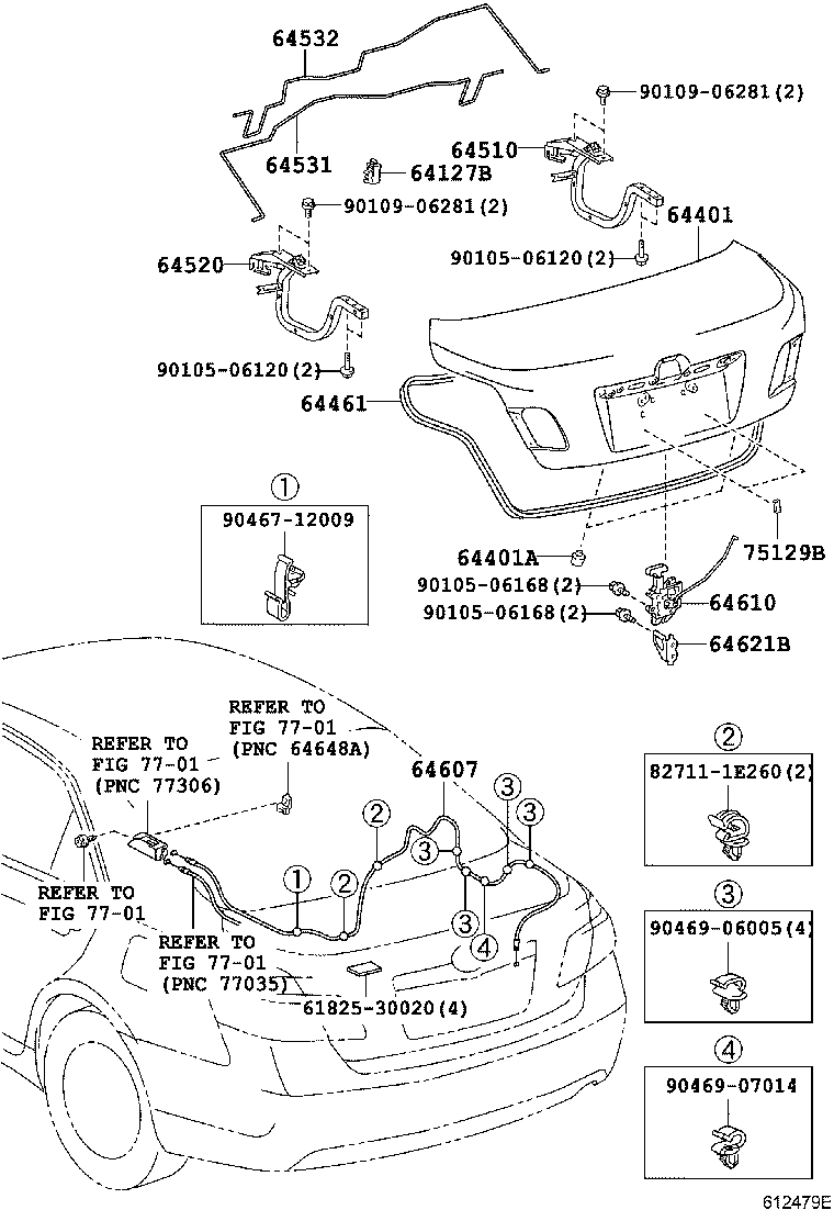 Luggage Compartment Door & Lock