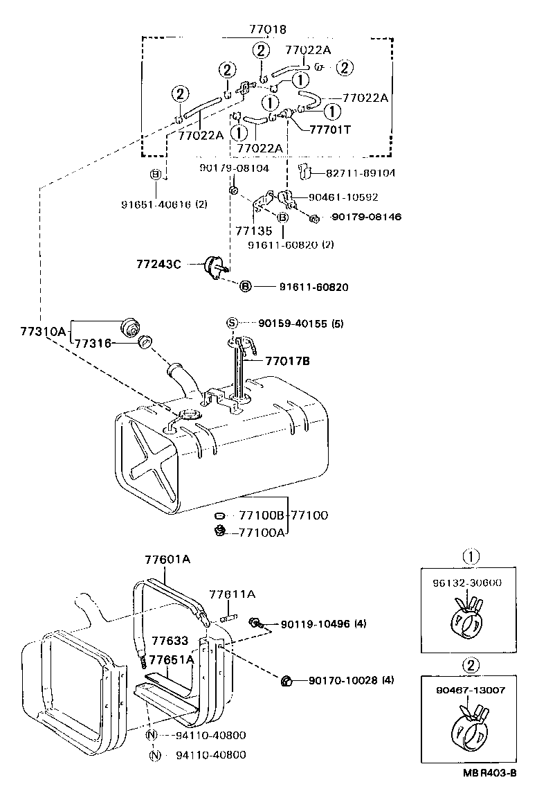 Fuel Tank & Tube