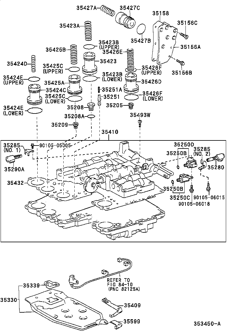 Valve Body Oil Strainer