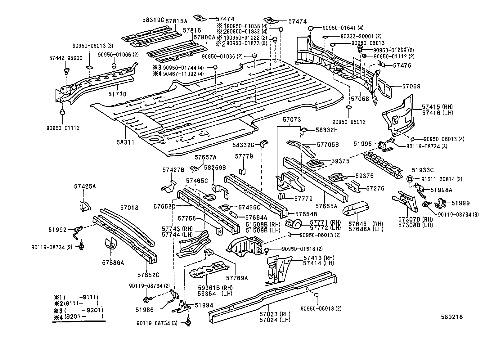 Rear Floor Panel