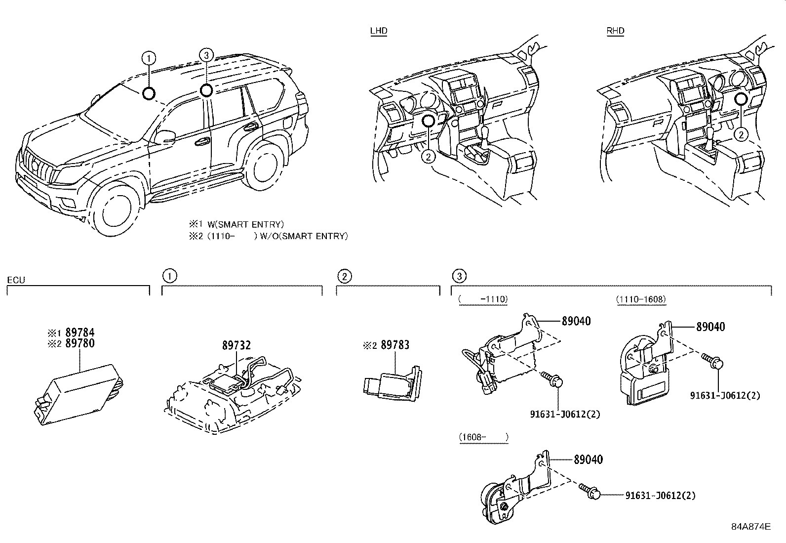 89784-60070 Computer, Immobilizer Code Toyota | YoshiParts