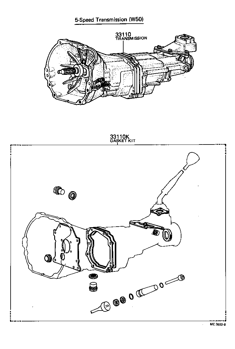 Transaxle Or Transmission Assy & Gasket Kit