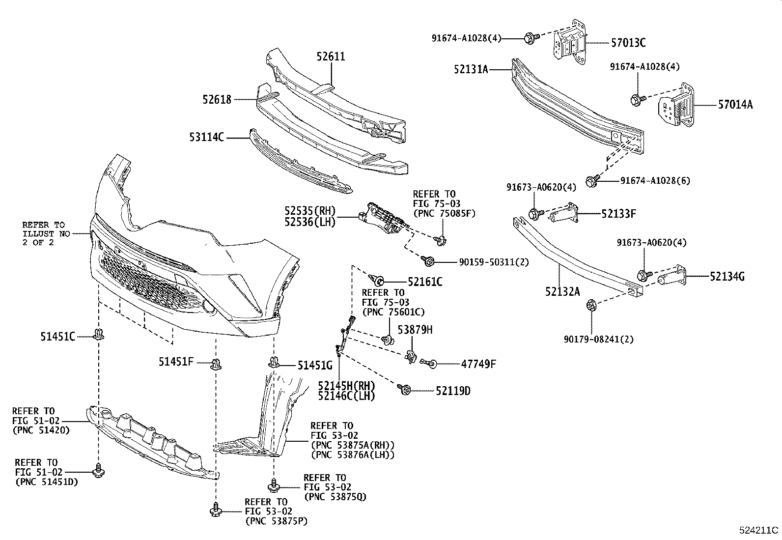 Front Bumper Bumper Stay