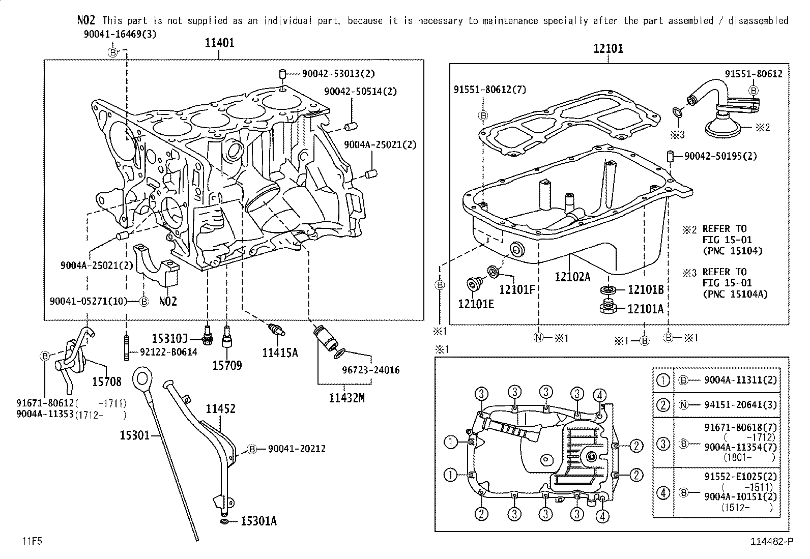 Toyota 15790 88401