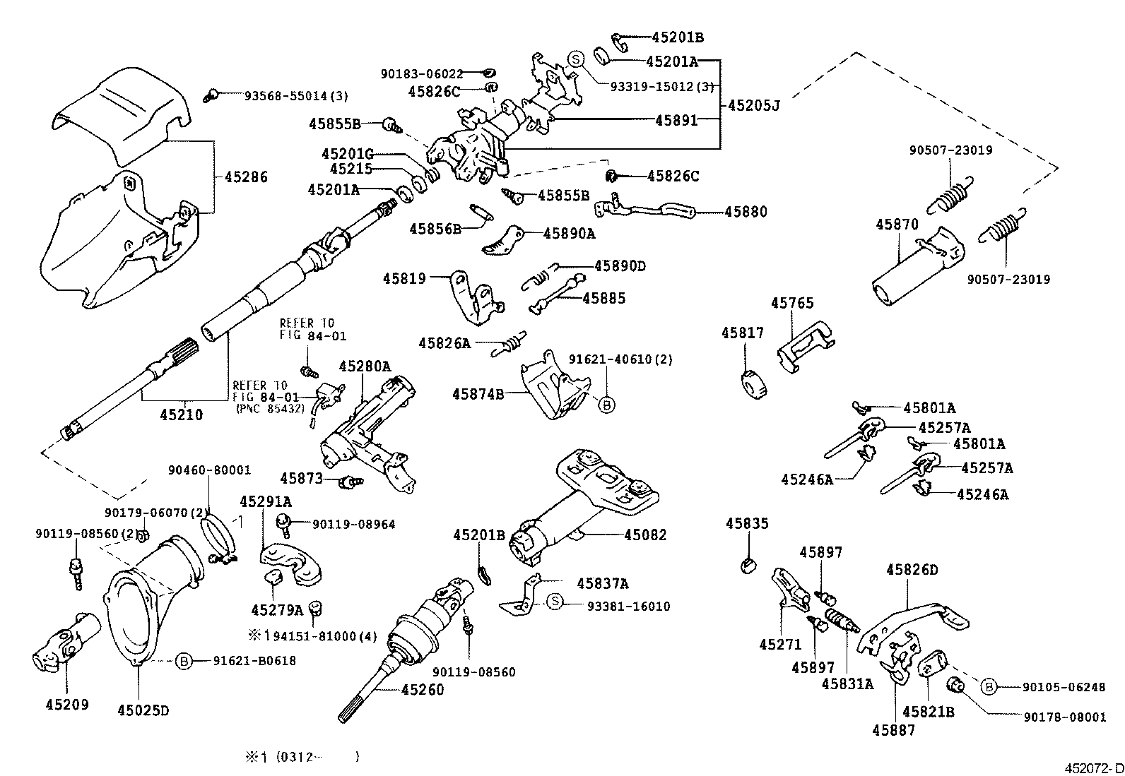 Steering Column & Shaft