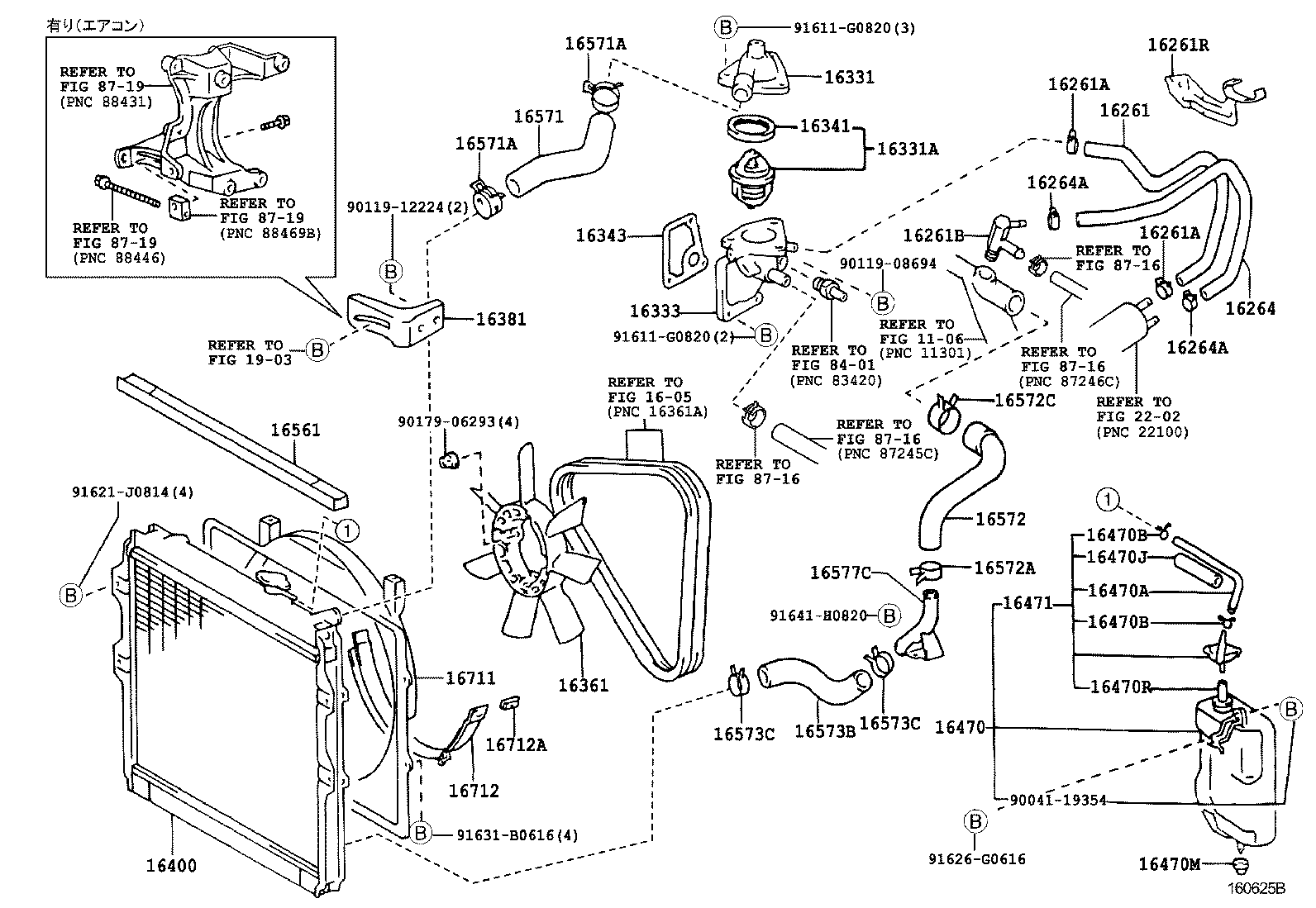 Radiator Water Outlet