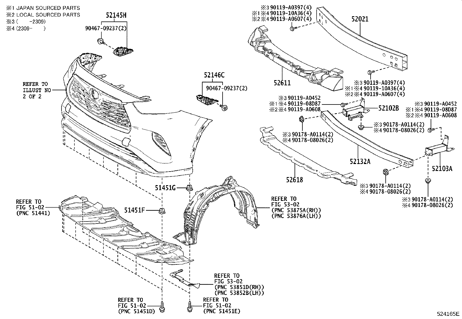 Front Bumper Bumper Stay