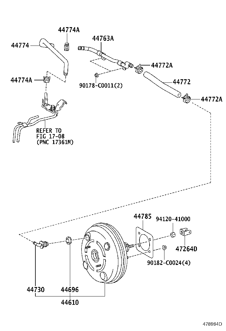 Brake Booster & Vacuum Tube