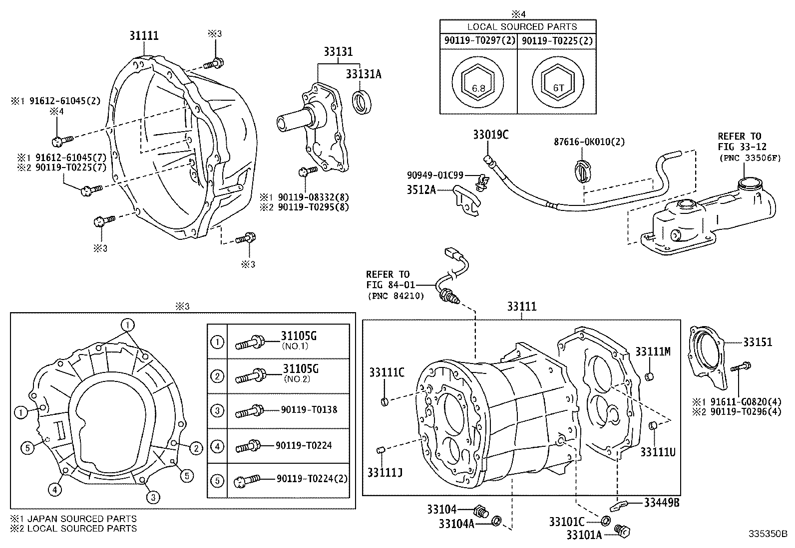 Clutch Housing + Transmission Case