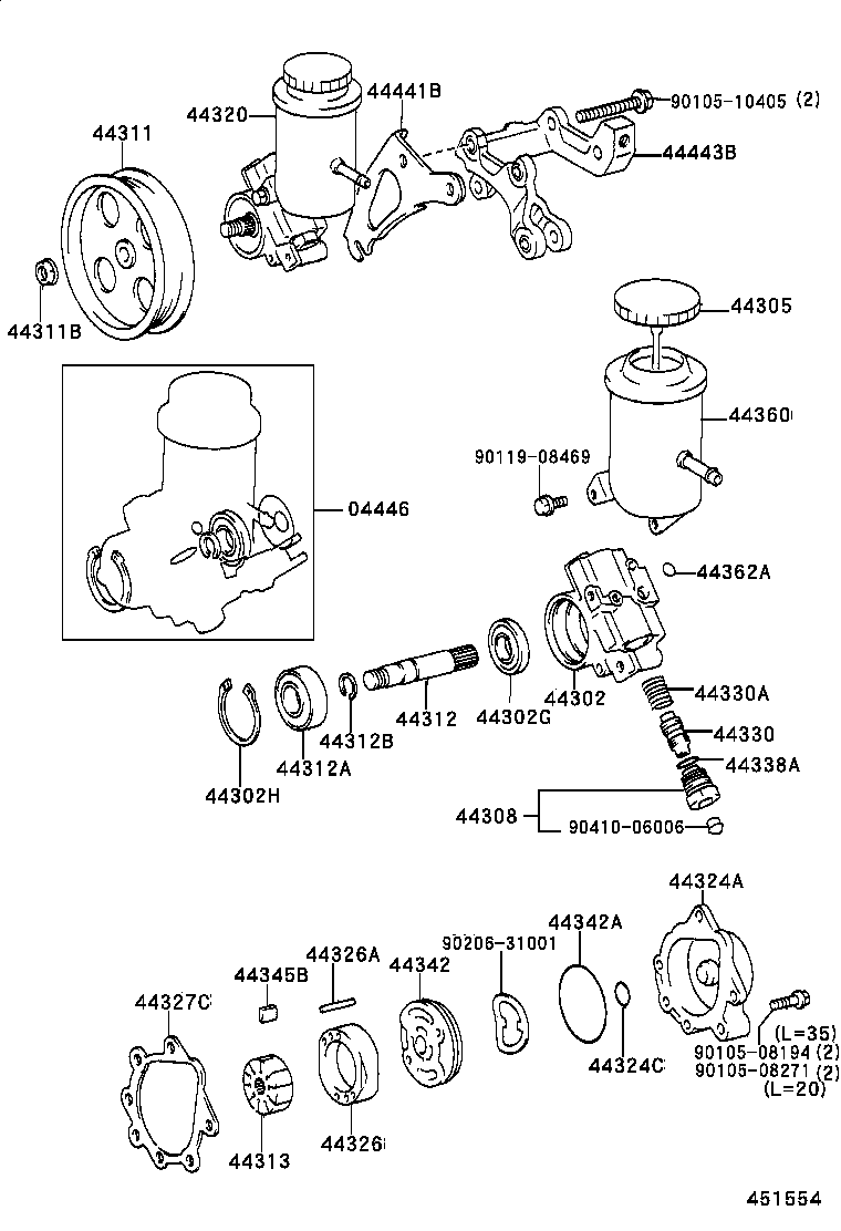 Vane Pump & Reservoir